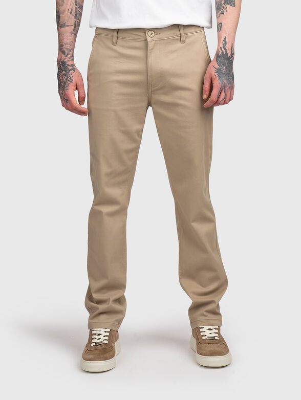 ANGELS chino trousers in beige - 1