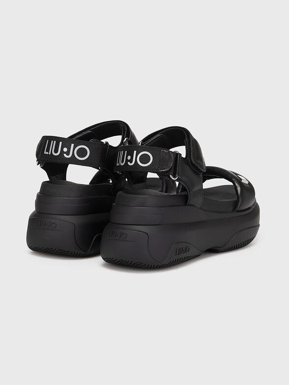 JUNE 01 black sandals  - 3