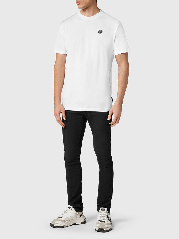 HEXAGON logo print T-shirt  - 3