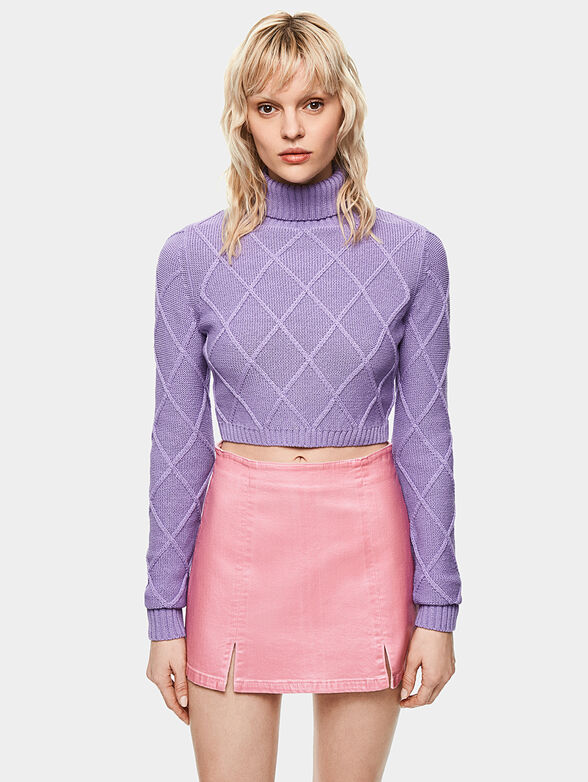 DUA LIPA X PEPE JEANS Purple sweater - 4