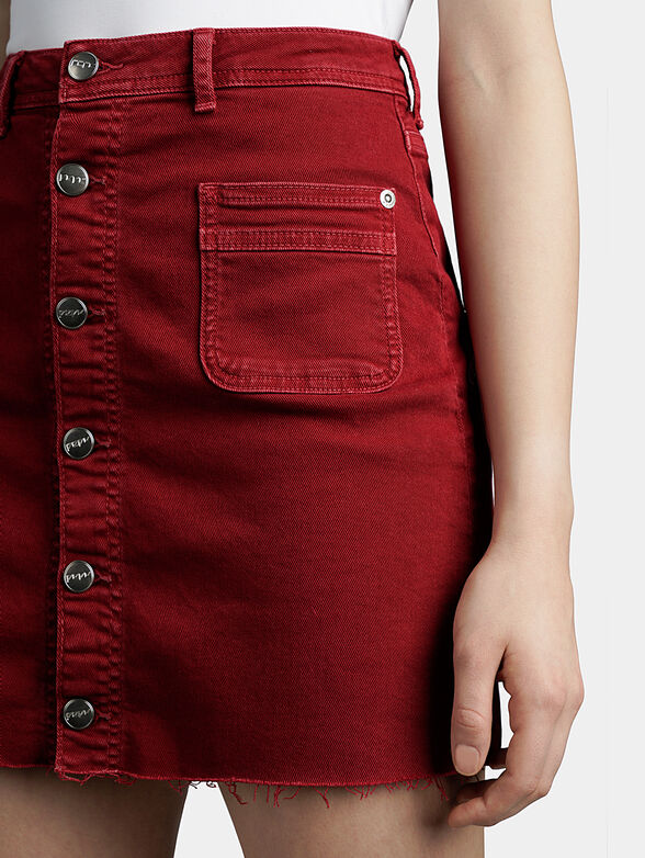 VICKY Denim mini skirt - 3