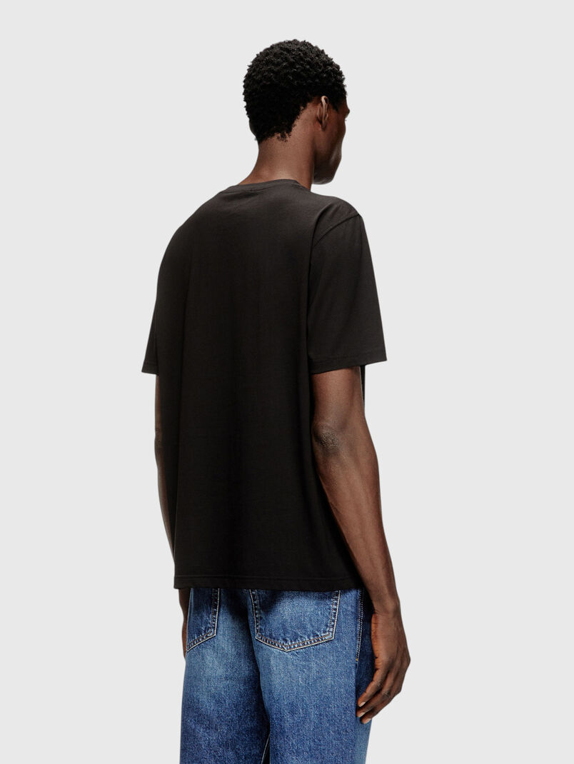 Cotton T-shirt with logo detail - 3