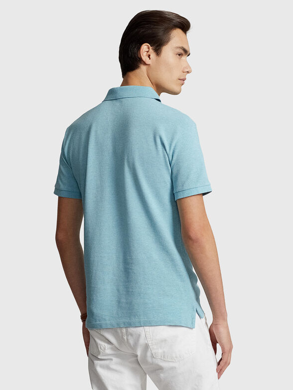 Light blue Polo-shirt with logo embroidery brand POLO RALPH LAUREN ...