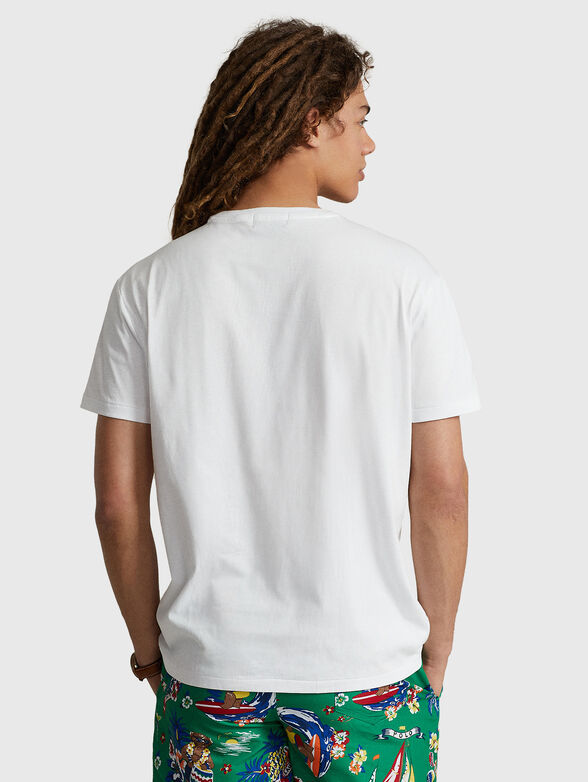 Cotton T-shirt with Polo Bear accent - 3