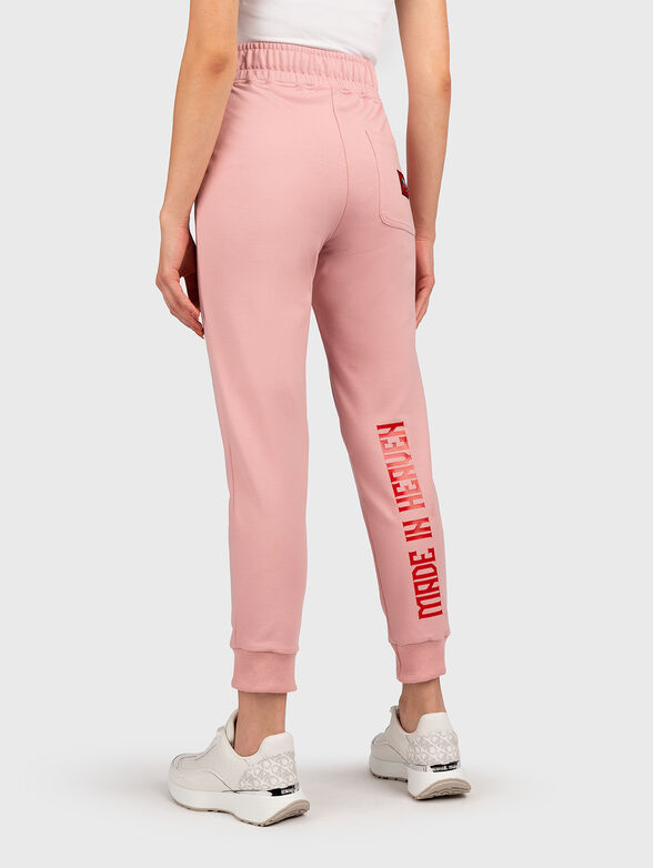 JL011 sports pants with embroidery and print - 2