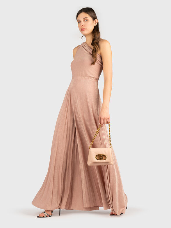 Long jumpsuit with shiny effect - 3