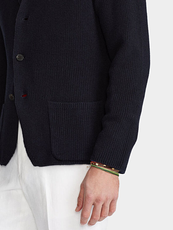 Cardigan in dark blue - 1