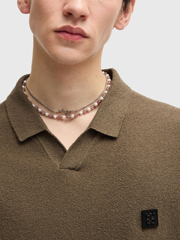 SHIPLOM cotton polo shirt - 4