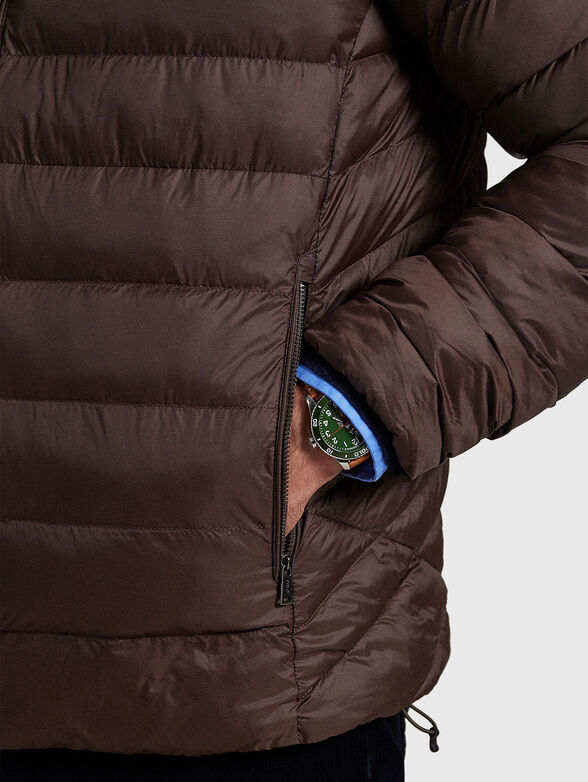 Brown transitional jacket - 4