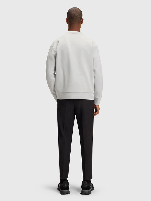 Grey sweatshirt with logo - 3