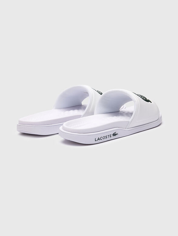 CROCO DUALISTE black beach slippers - 4