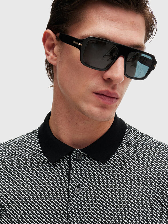 H-PARLAY polo shirt with monogram print - 4