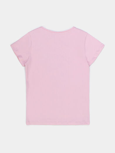 Pink cotton t-shirt - 2
