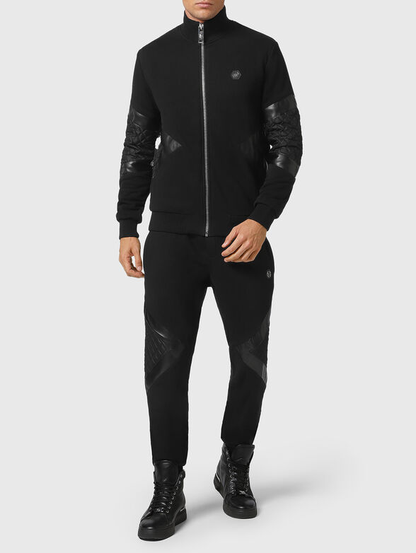 Tracksuit in black color - 1