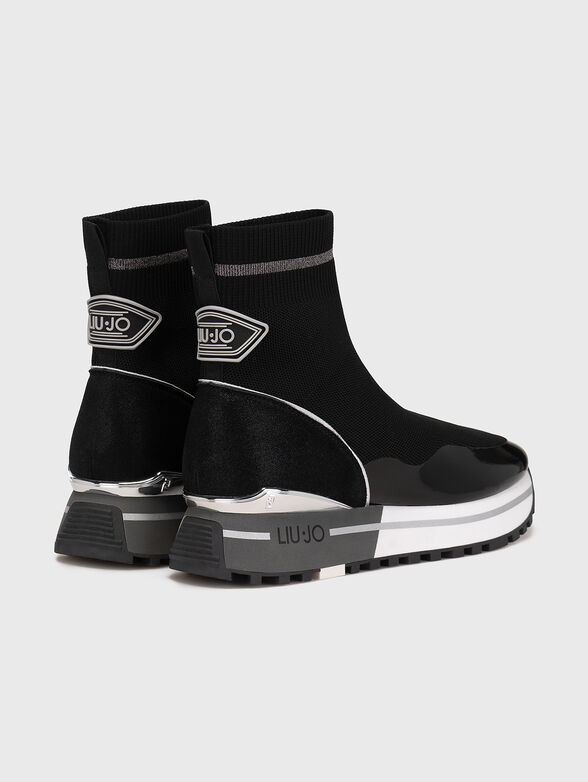 MAXI WONDER 51 black slip-on shoes - 3