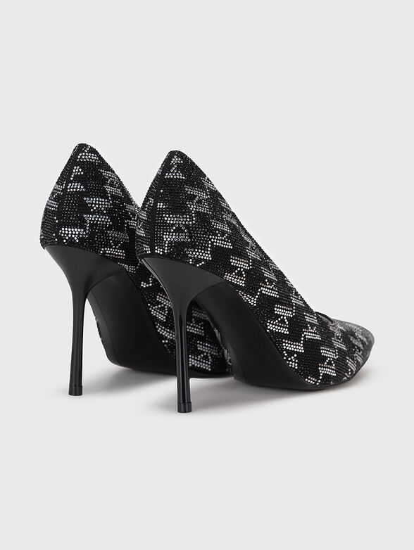 SARABANDE II shoes with monogram logo accent - 3