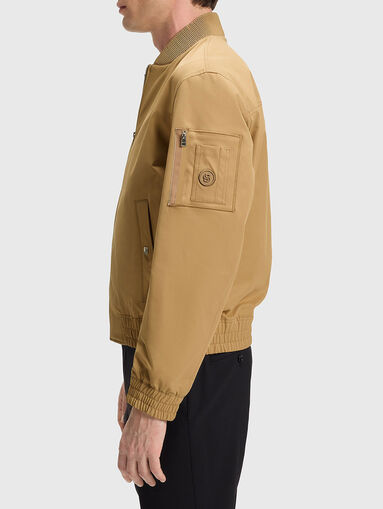 Beige jacket with pockets - 4