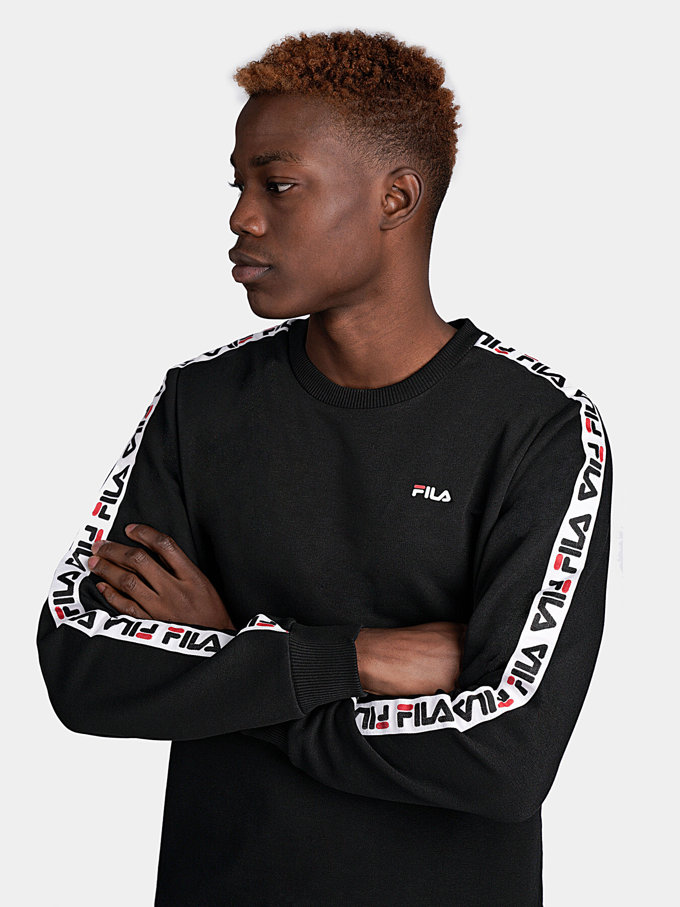 AREN Sweatshirt with logo accents brand FILA Globalbrandsstore