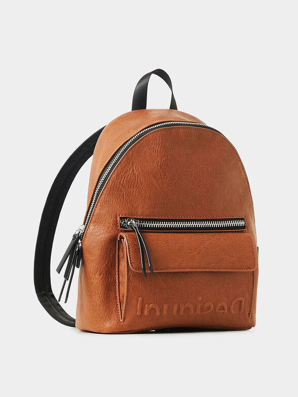 Black backpack with logo - 3