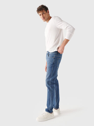 Slim jeans in blue  - 4
