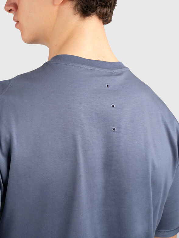 Cotton T-shirt with logo detail - 3