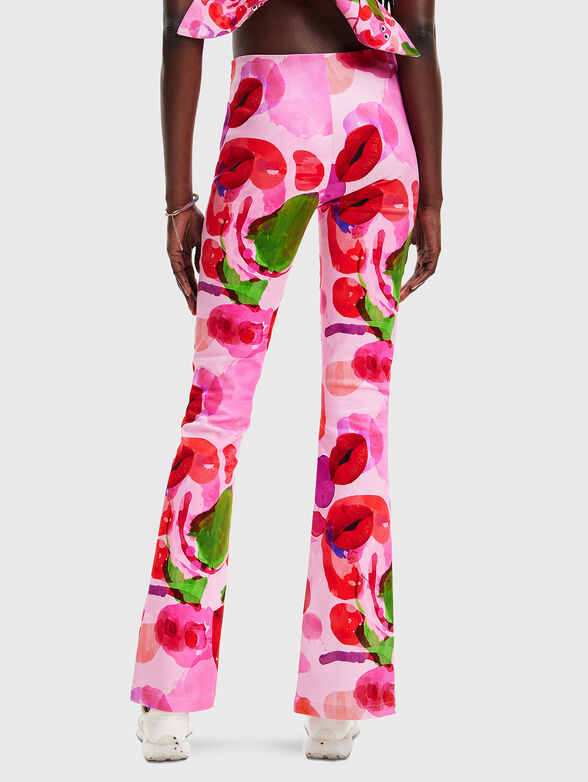 SUGAR-LACROIX trousers with accent print - 2