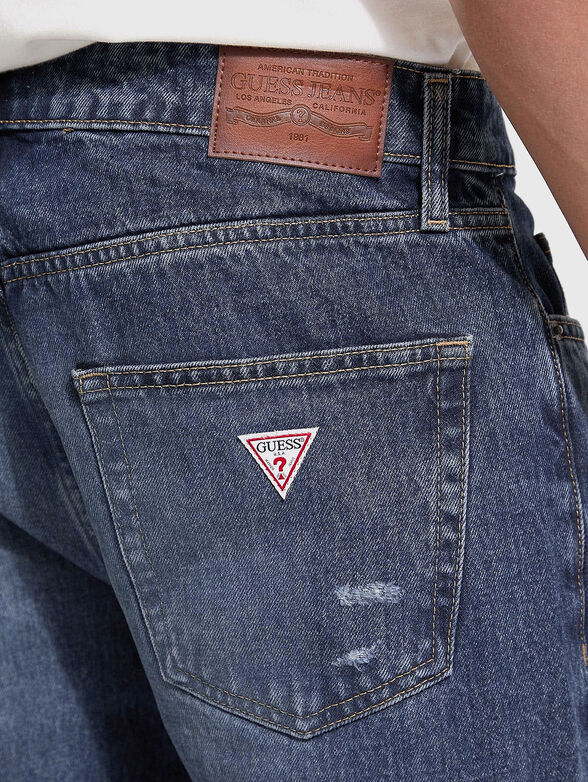 Jeans with worn effect - 3