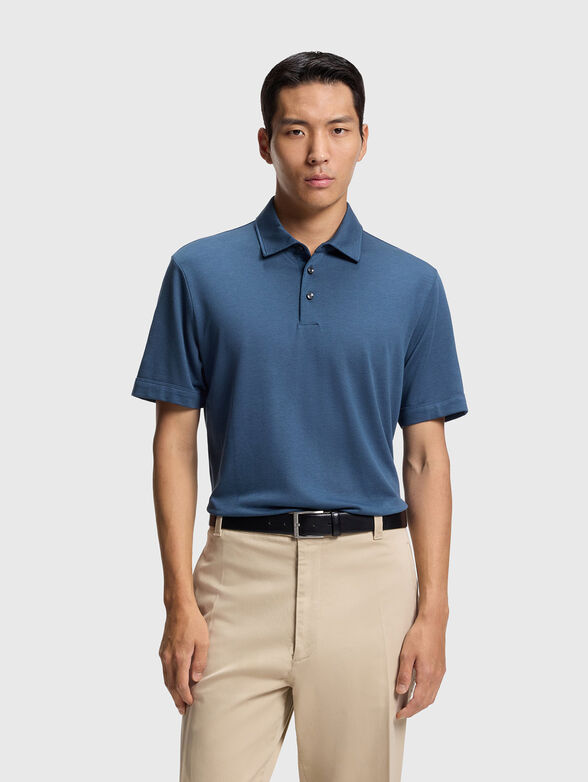 Short-sleeved polo shirt - 1