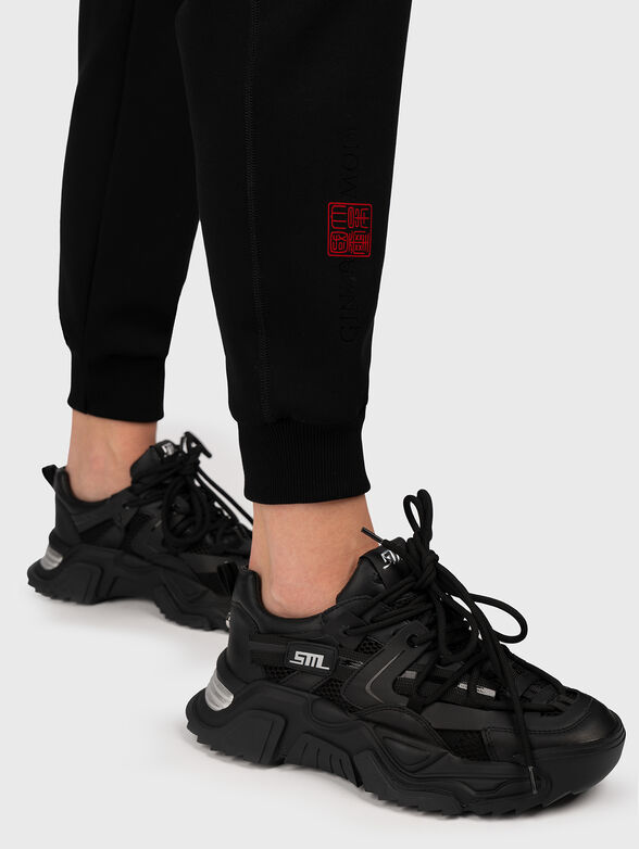 Black sports trousers  - 5