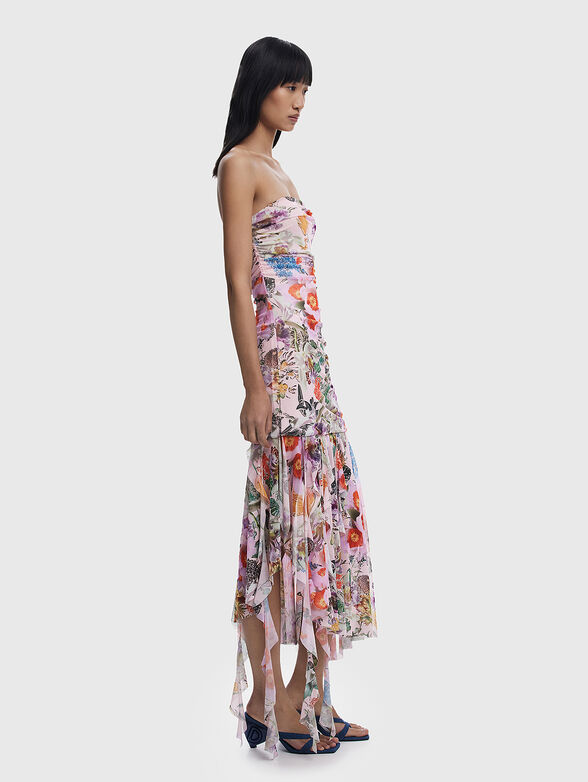 Dress with floral print - 3