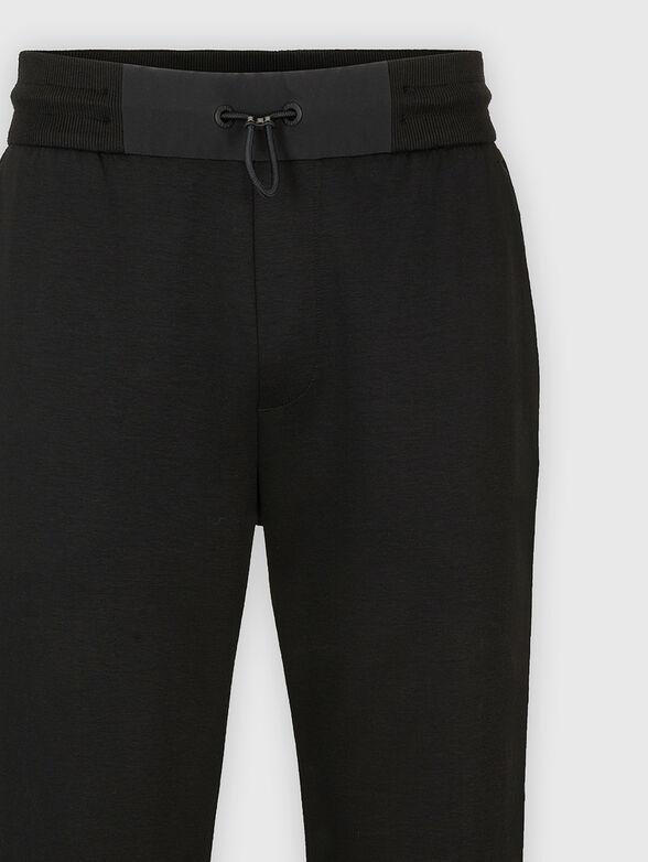 LEVETE black sports trousers  - 2