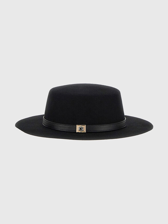 Fedora hat with logo accent - 3