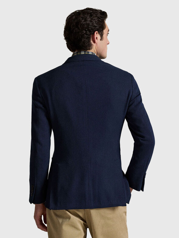 Slim cotton blazer - 3
