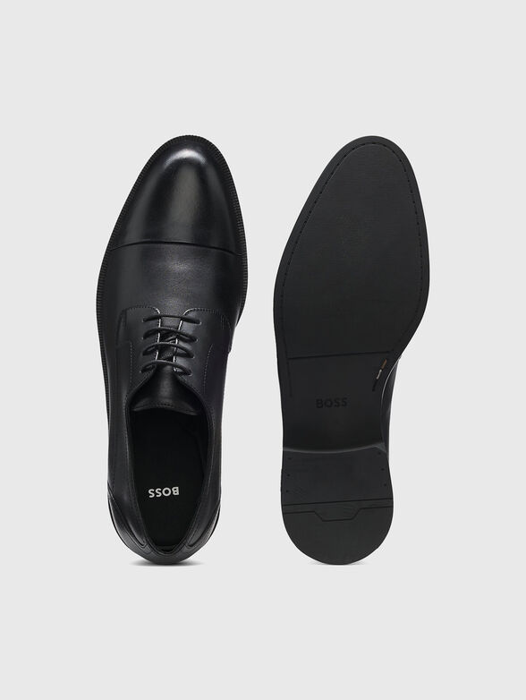 Black derbi shoes - 4