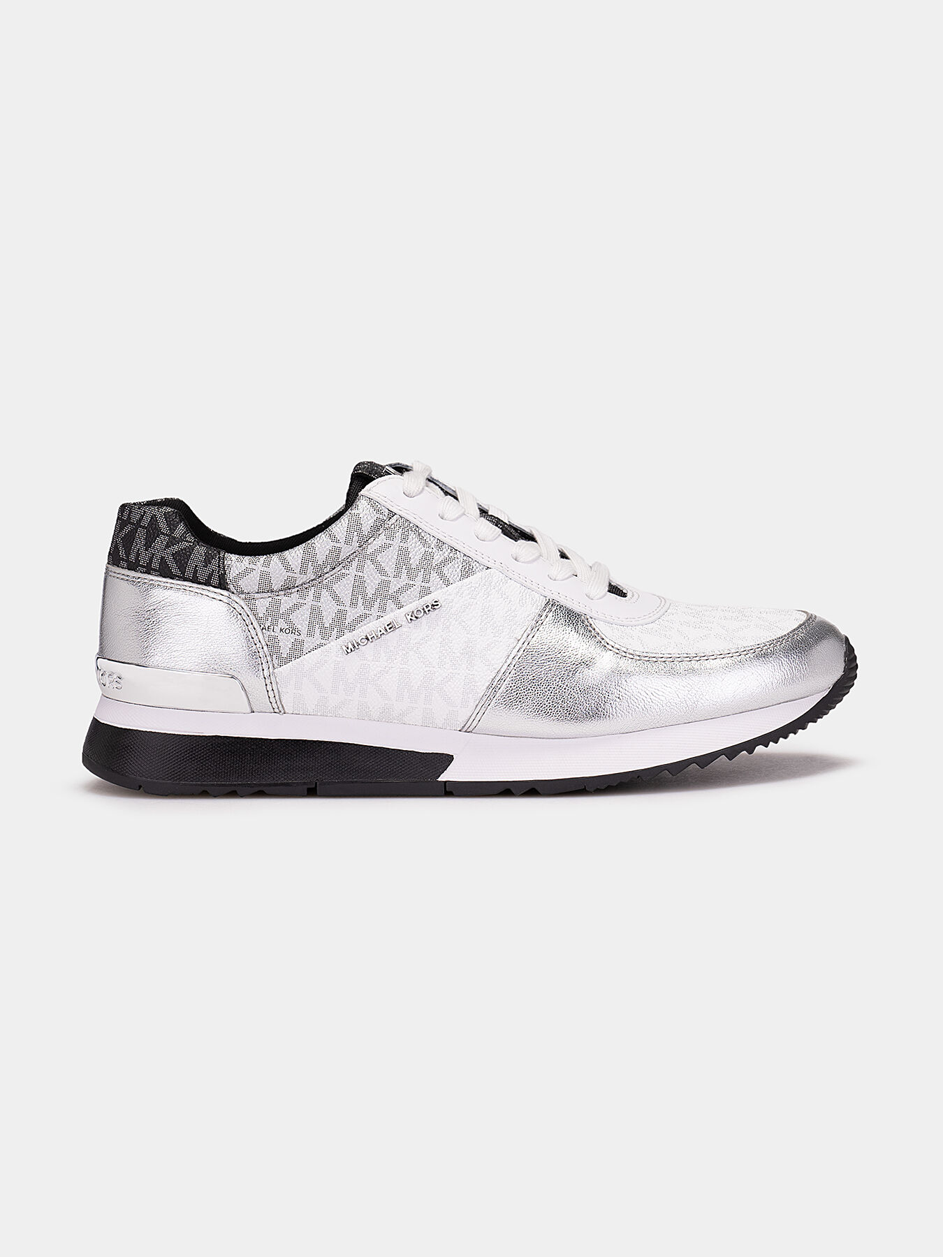 ALLIE silver sneakers brand MICHAEL KORS Globalbrandsstore en