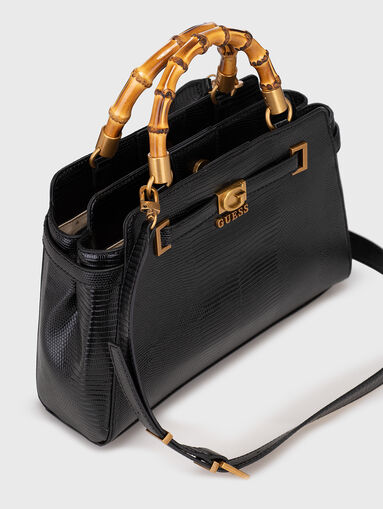 Black bag with accent handles - 5