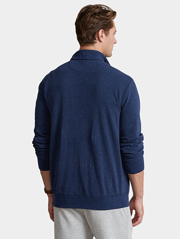 Sweater with logo embroidery - 4