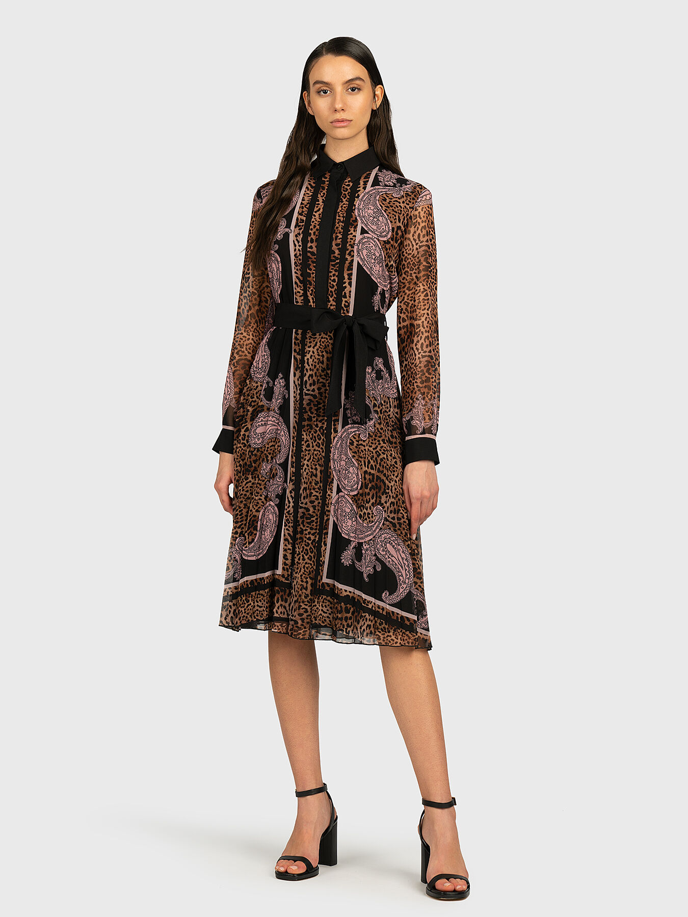 Dress with animal print brand LIU JO — Globalbrandsstore.com/en