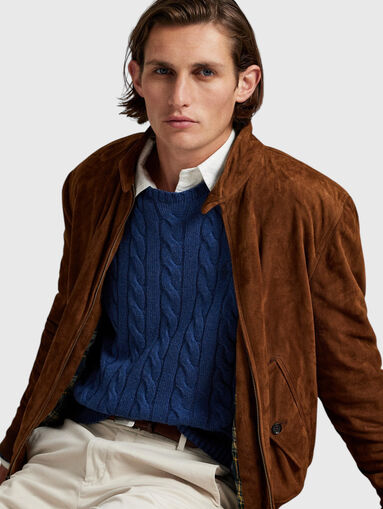 Crew neck cotton sweater - 4