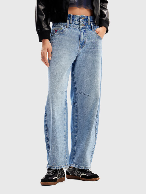 Jeans with high waist  - 1