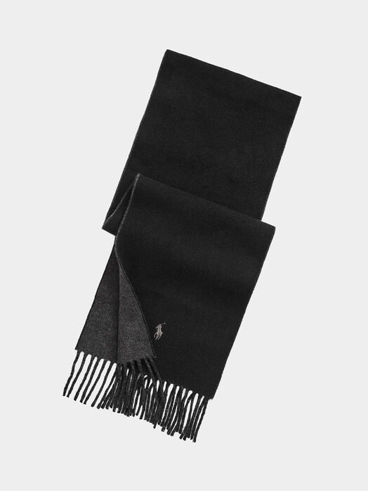 Scarf with logo