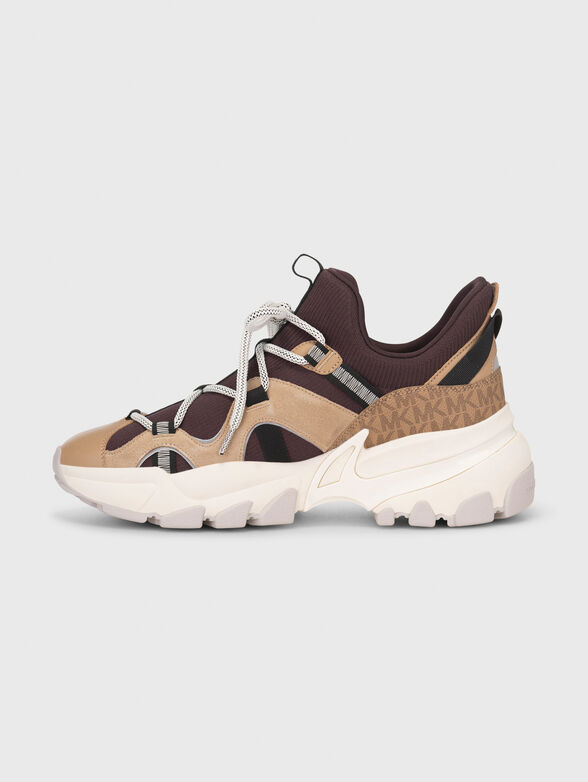 SAHARA sneakers with logo motifs - 4