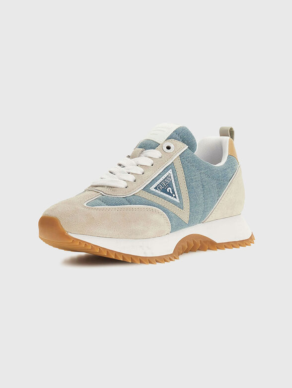 Sports shoes with suede details - 2