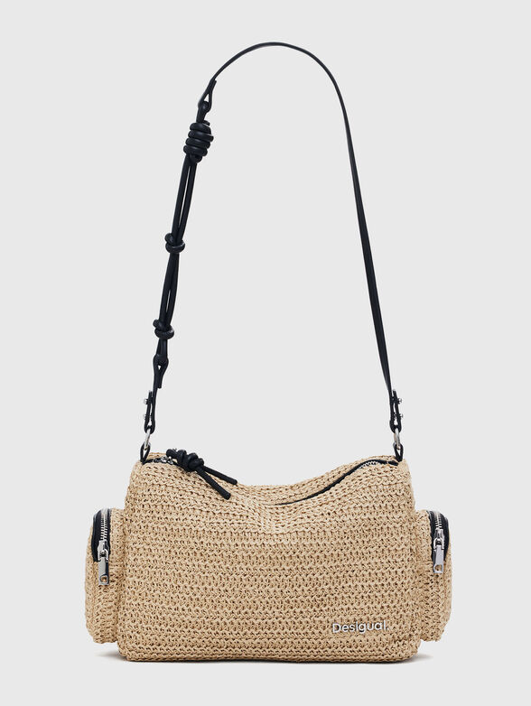 Raffia crossbody bag - 1