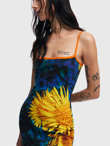 Sunflower midi dress - 3