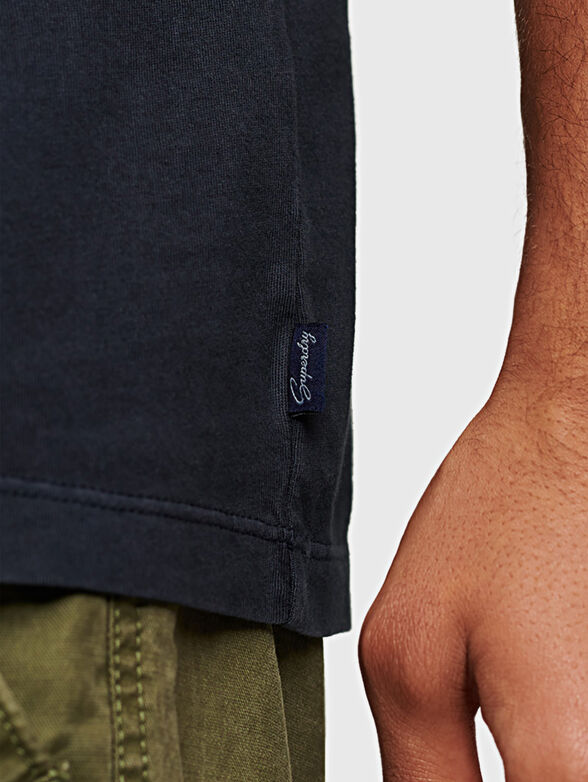 VINTAGE dark blue T-shirt - 3