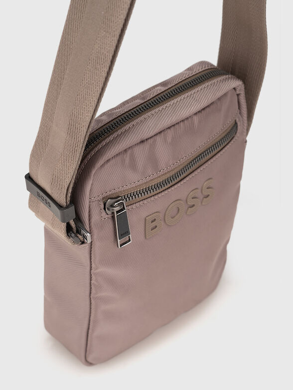 Crossbody bag with embossed logo - 5