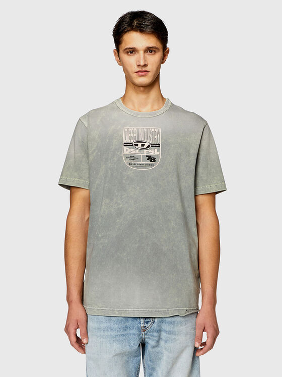 Тениска T-JUST-N17 с избелен ефект  - 1