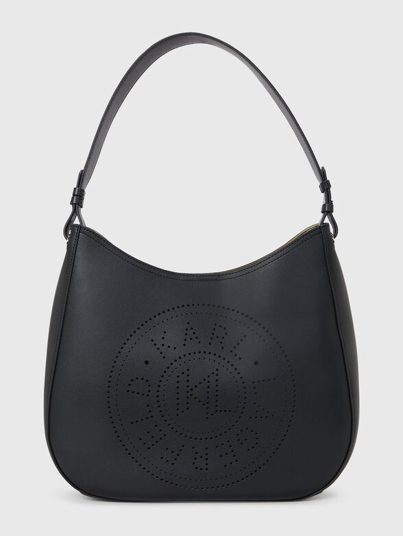 Leather bag with logo - 1