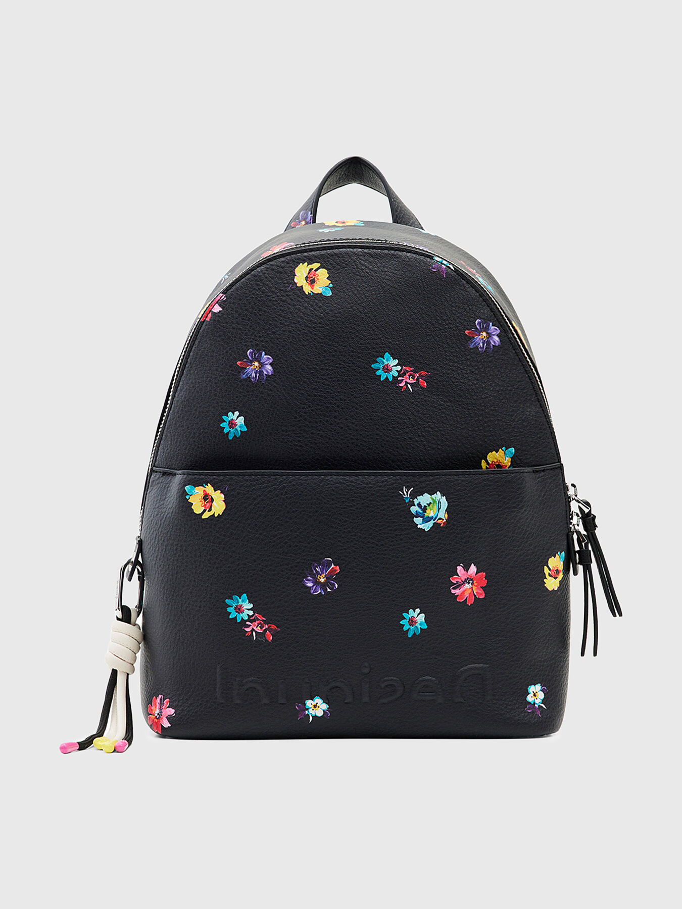 Desigual black backpack sales